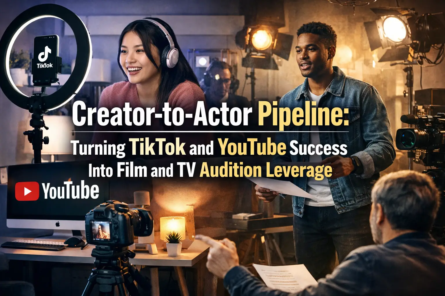 Creator-to-Actor Pipeline: Turning TikTok and YouTube Success Into Film and TV Audition Leverage