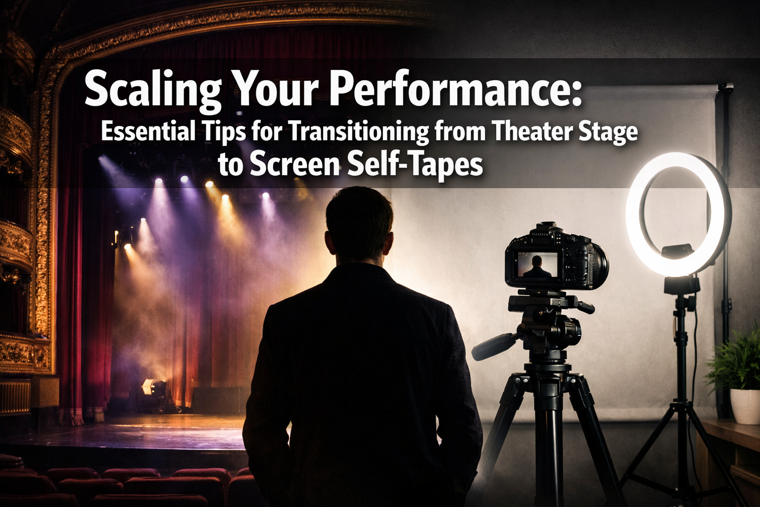 Scaling Your Performance: Essential Tips for Transitioning from Theater Stage to Screen Self-Tapes