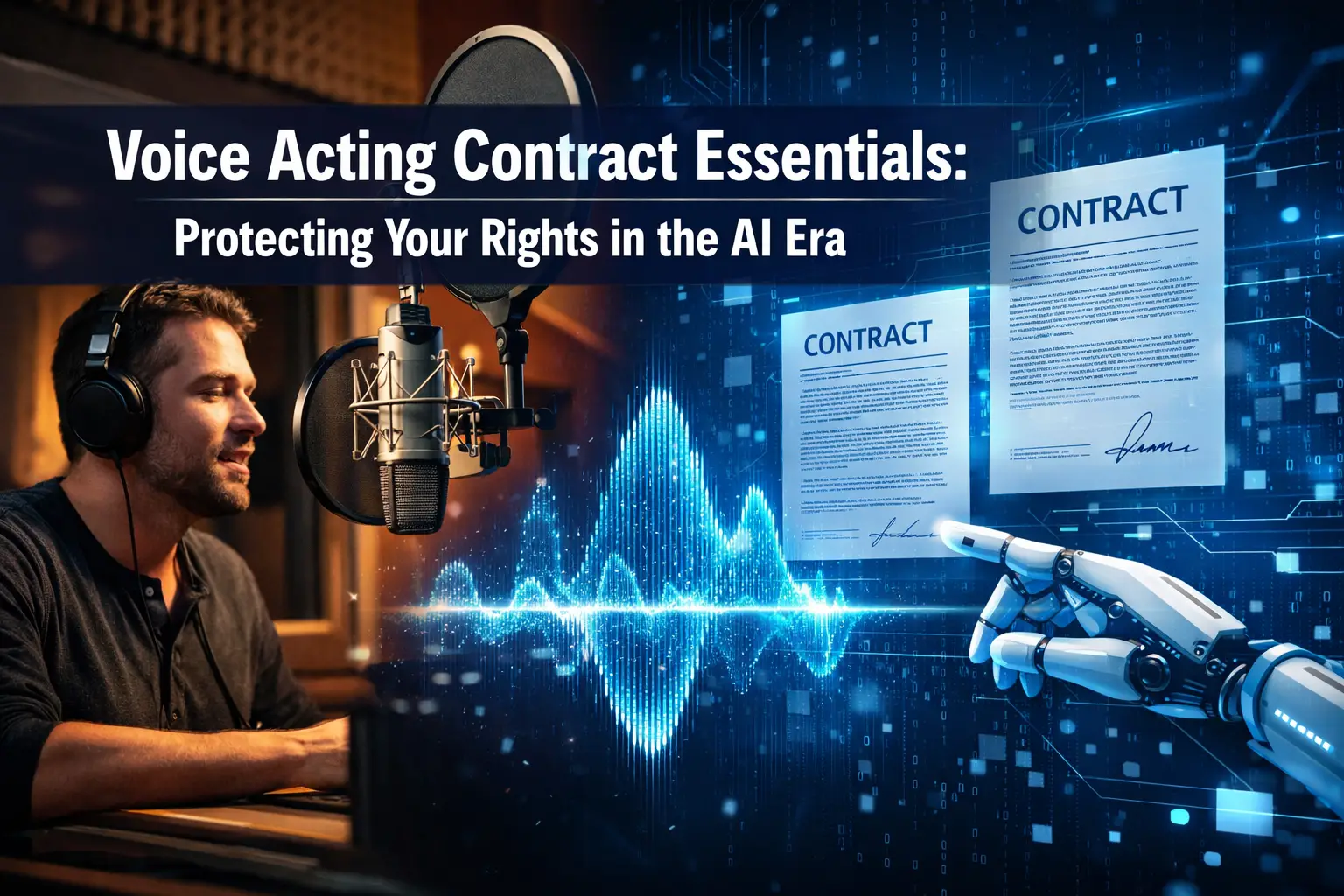 Voice Acting Contract Essentials: Protecting Your Rights and Negotiating Fair Compensation in the AI Era
