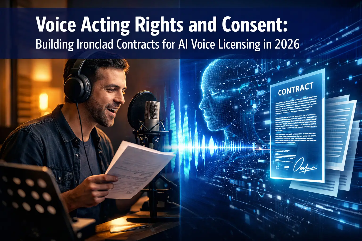Voice Acting Rights and Consent: Building Ironclad Contracts for AI Voice Licensing in 2026