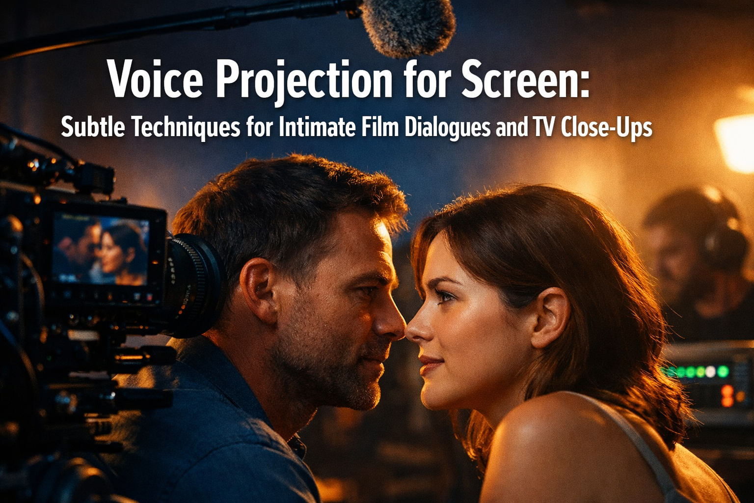 Voice Projection for Screen: Subtle Techniques for Intimate Film Dialogues and TV Close-Ups