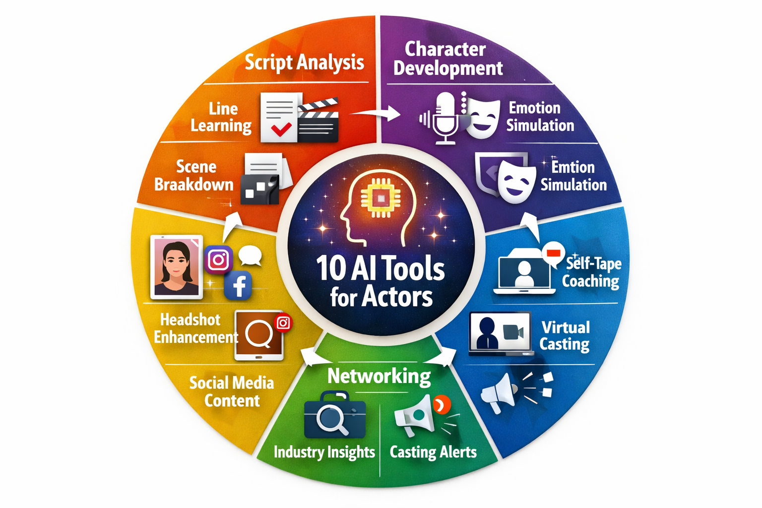 how AI can help actors
